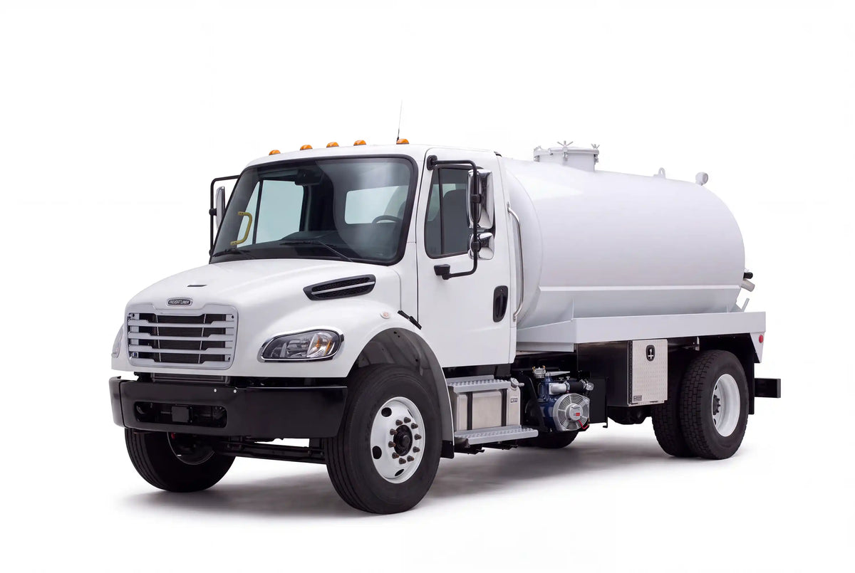 Freightliner M2 106 Gallon Steel Tank Vacuum Truck equipped with a Masport Titan pump system | Arkson Truck Co
