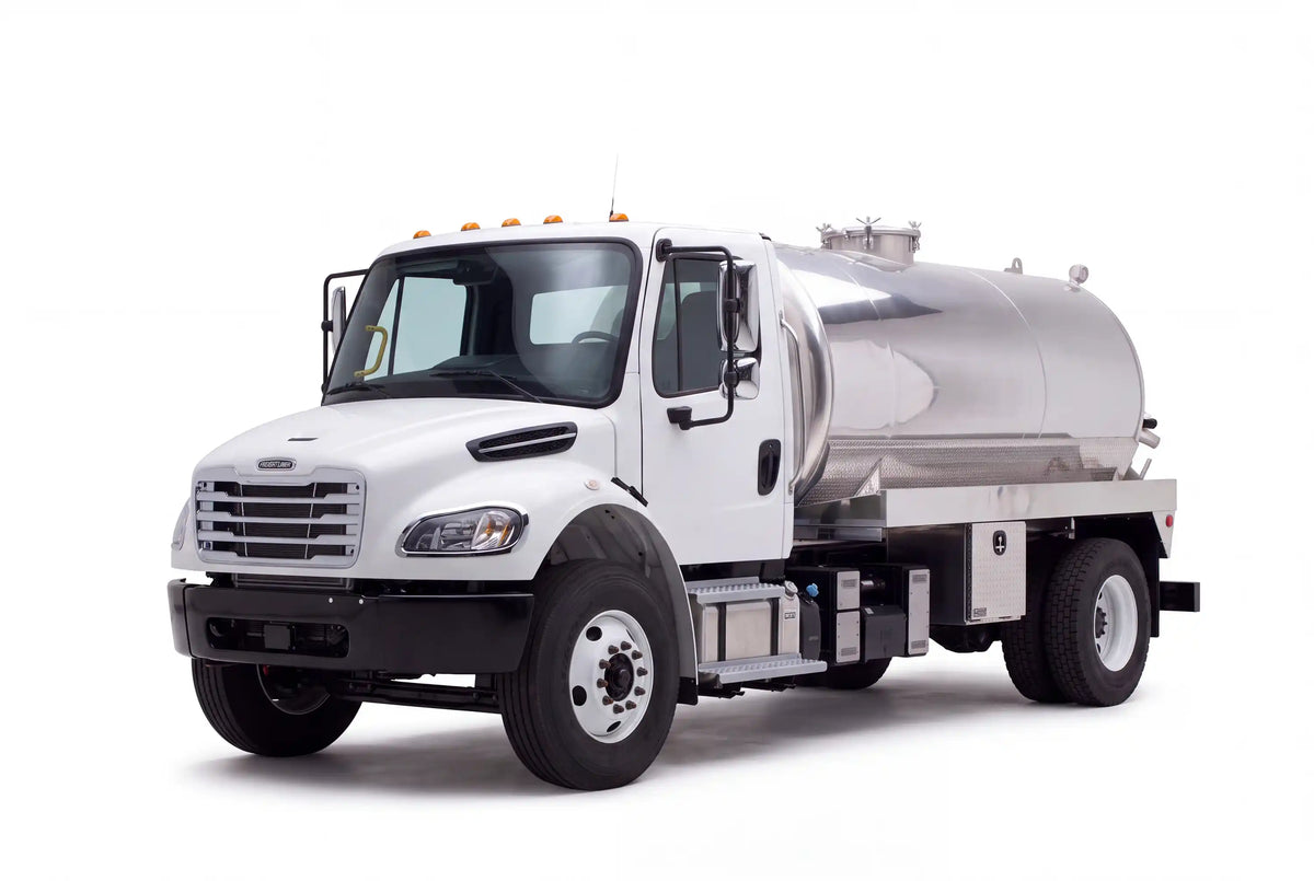 Freightliner M2 106 2000 Gallon Aluminum Tank Vacuum Truck equipped with a Battioni B1100 pump system | Arkson Truck Co