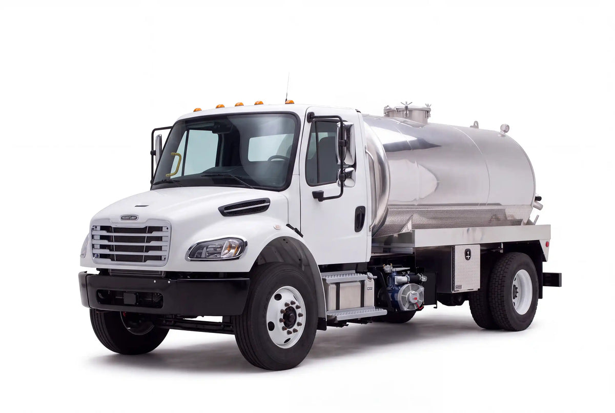 Freightliner M2 106 2000 Gallon Aluminum Tank Vacuum Truck equipped with a Masport Titan pump system | Arkson Truck Co