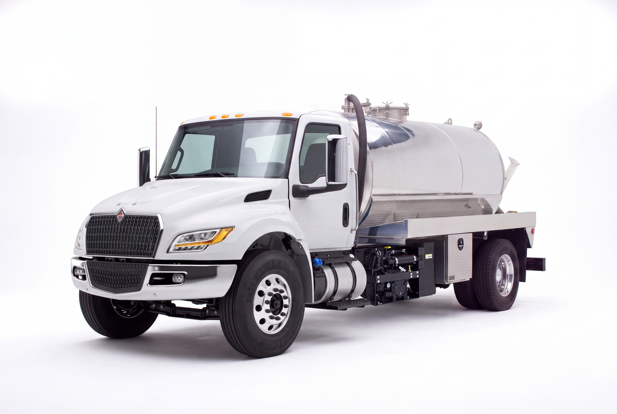 Vacuum Truck 2000 Gal. (Aluminum Tank)