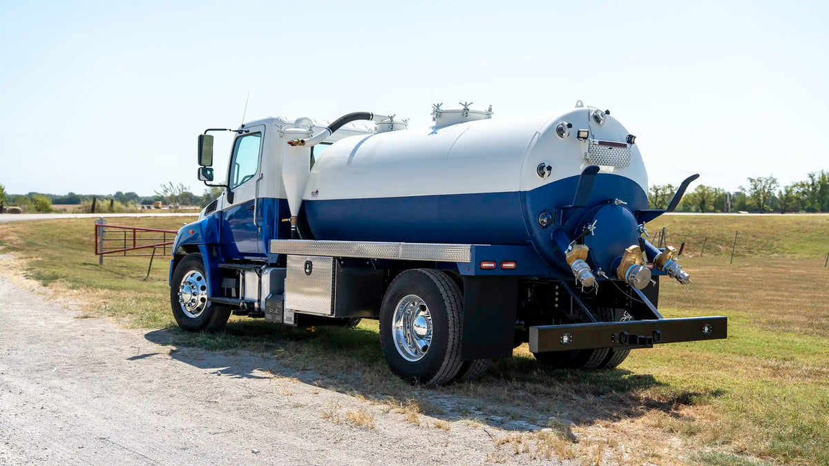 Arkson Truck Co custom configured Septic Trucks for sale | Built for commercial septic pumping and septic service applications