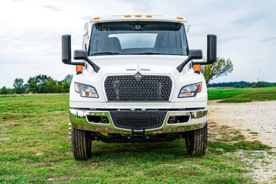 Front-facing image of the 2026 International MV-607 2500 Gallon Vacuum Truck for sale from Arkson Truck Co for septic pumping, grease trap service, or industrial vacuum applications