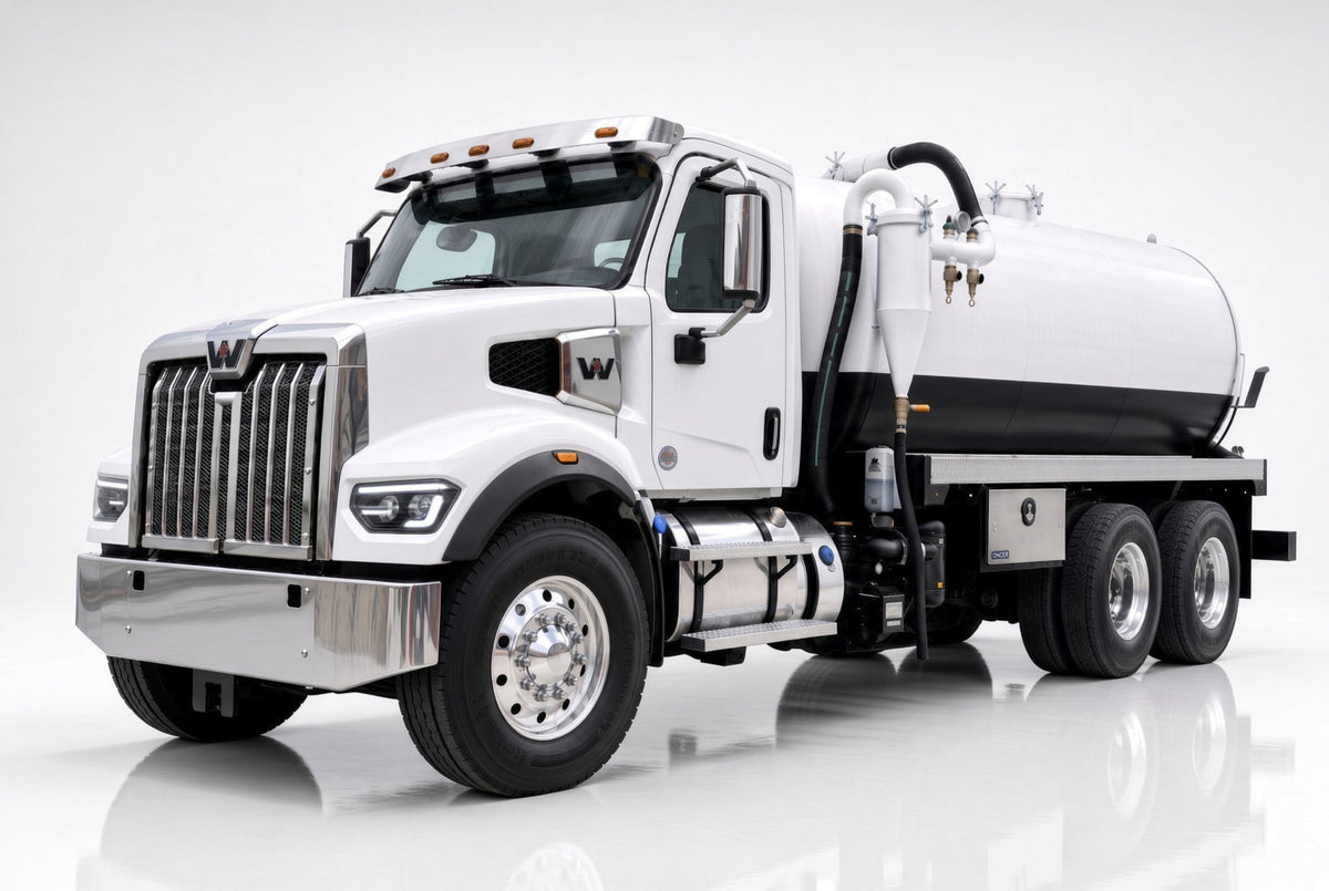 3,600 Gallon Carbon Steel Vacuum Truck | Septic & Liquid Waste