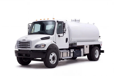 Freightliner M2 106 1900 Gallon Steel Tank Vacuum Truck equipped with a Battioni FAN 420 pump system | Arkson Truck Co