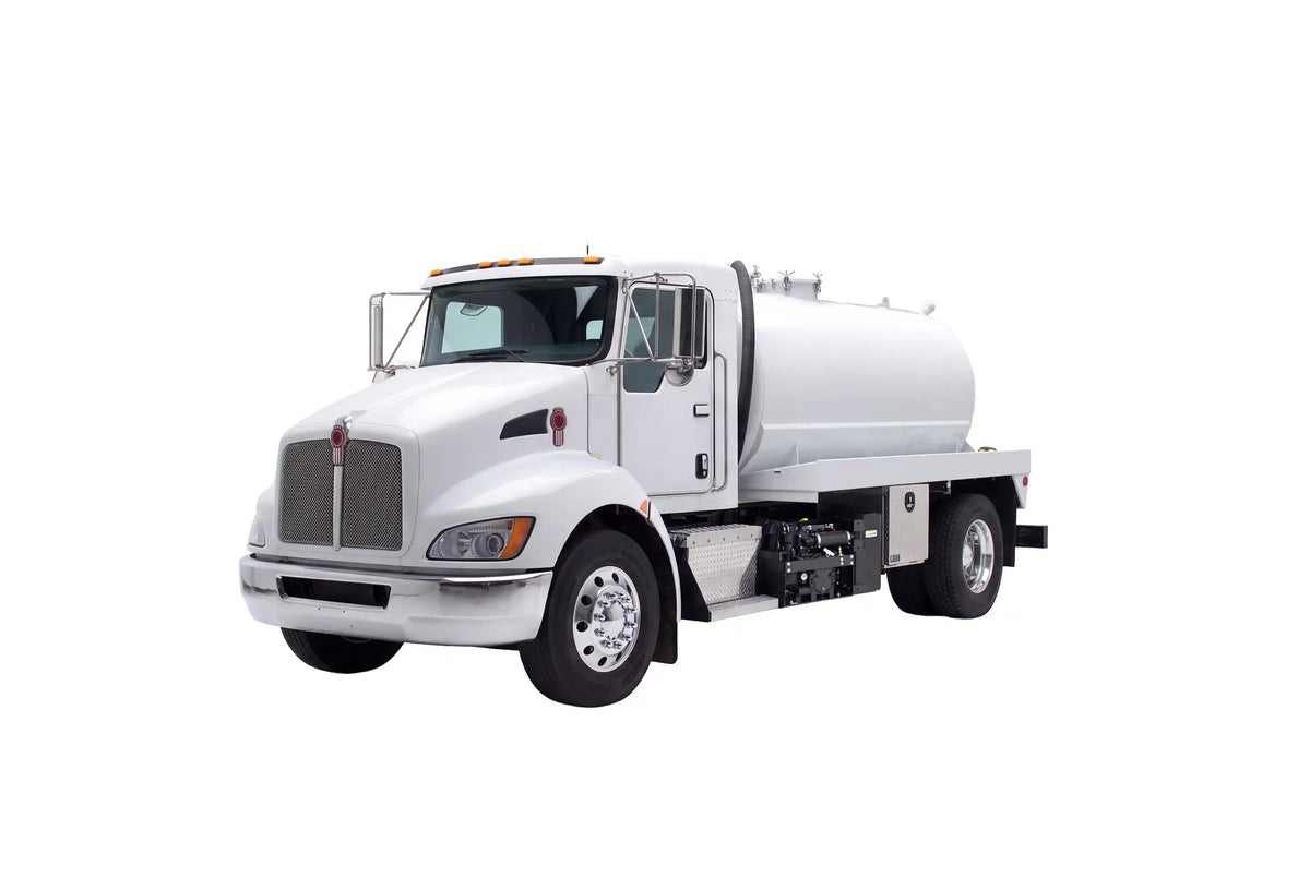 Kenworth T-280 Gallon Steel Tank Vacuum Truck equipped with a NVE B500 pump system | Arkson Truck Co
