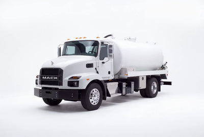Mack MD6 1900 Gallon Steel Tank Vacuum Truck equipped with a Battioni B1100 pump system | Arkson Truck Co