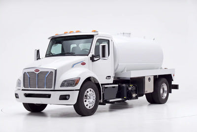 Peterbilt 536 Gallon Steel Tank Vacuum Truck equipped with a NVE 607 pump system | Arkson Truck Co