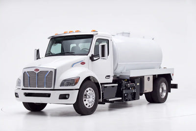 Peterbilt 536 Gallon Steel Tank Vacuum Truck equipped with a NVE B500 pump system | Arkson Truck Co