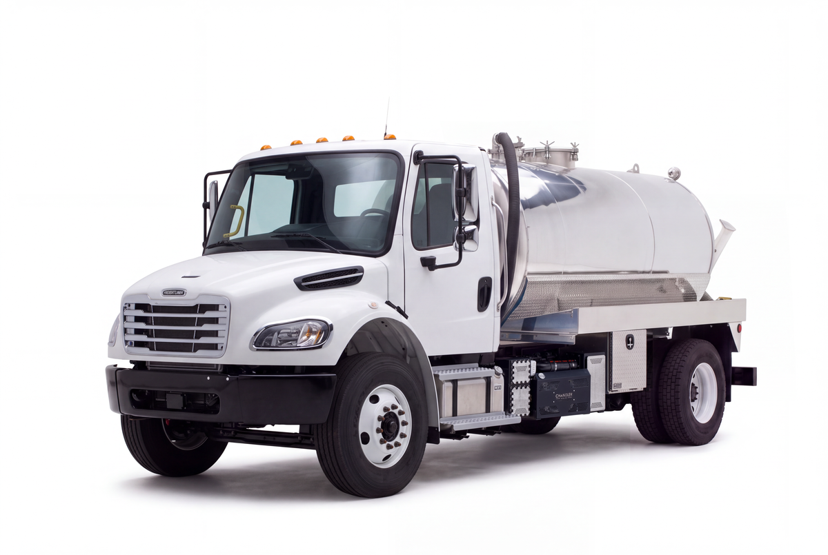 Vacuum Truck 2000 Gal. (Aluminum Tank)