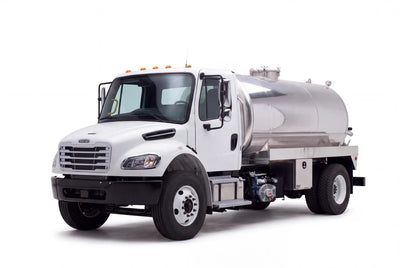 Freightliner M2 106 2000 Gallon Aluminum Tank Vacuum Truck equipped with a Masport Titan pump system | Arkson Truck Co