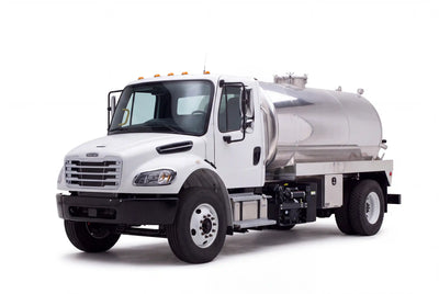 Freightliner M2 106 2000 Gallon Aluminum Tank Vacuum Truck equipped with a NVE B500 pump system | Arkson Truck Co