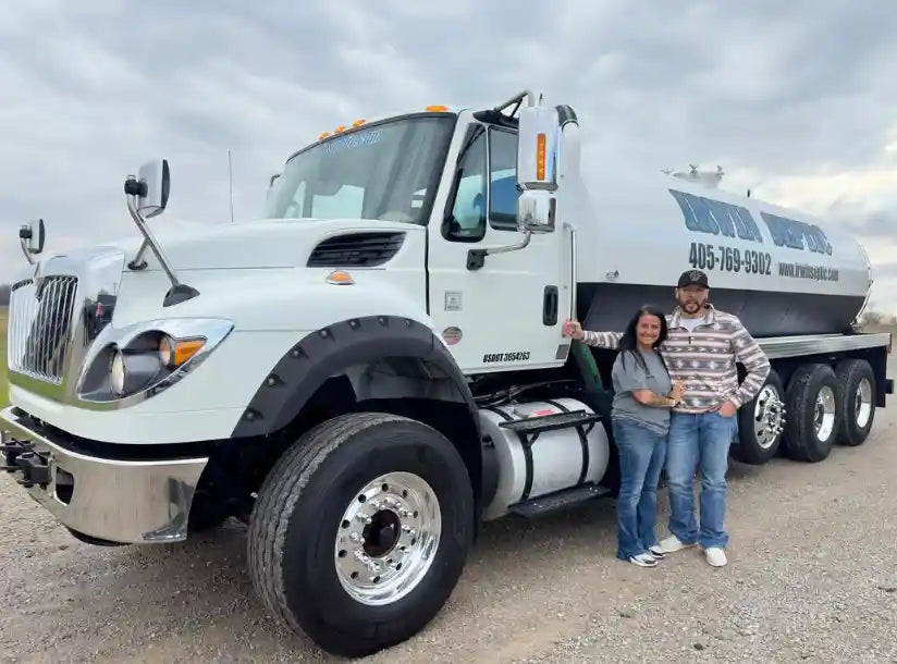 Arkson Truck Co customer review on thier septic vacuum truck builds stating, "Arkson Truck Co. has built 8 of ours and we are picking up our 9th this weekend! Top notch Work!"