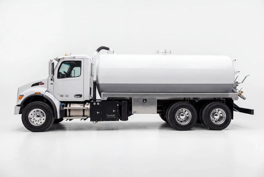 Arkson Truck Co custom built Aluminum Tank vacuum trucks for septic pumping, sewer vacuum service, and industrial vacuum pump truck applications